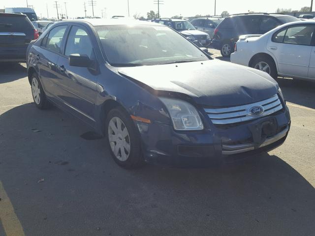 3FAHP06Z67R119448 - 2007 FORD FUSION S BLUE photo 1