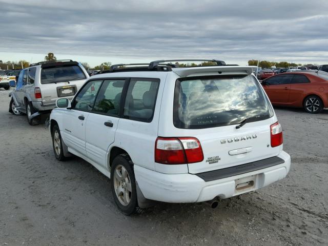JF1SF65691H706383 - 2001 SUBARU FORESTER S 白色 照片 3