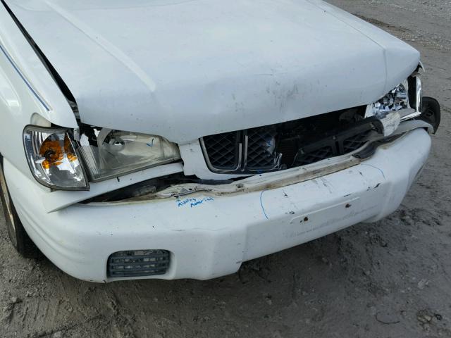 JF1SF65691H706383 - 2001 SUBARU FORESTER S 白色 照片 9
