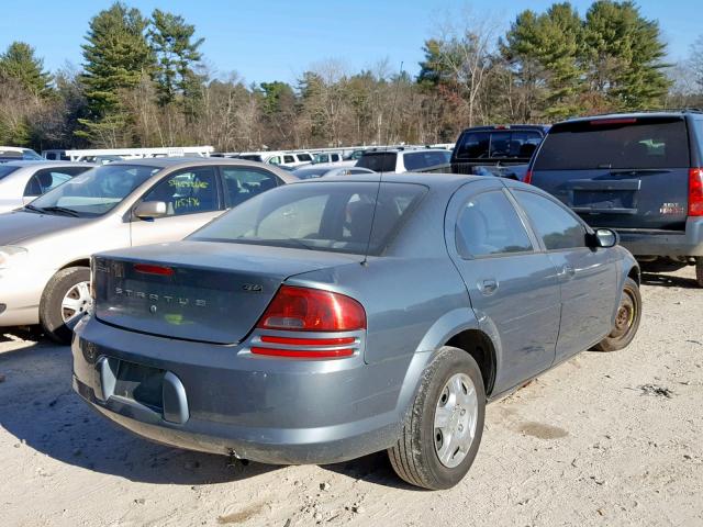 1B3EL46X75N657253 - 2005 DODGE STRATUS SX GREEN photo 4