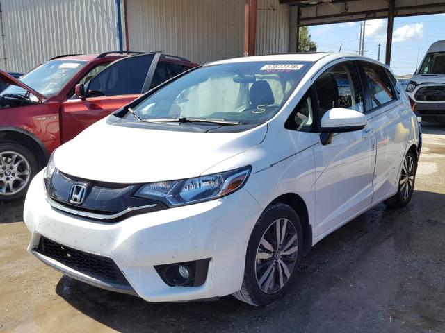 JHMGK5H79GX032940 - 2016 HONDA FIT EX WHITE photo 2