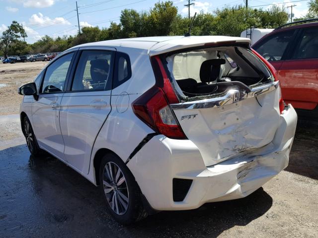 JHMGK5H79GX032940 - 2016 HONDA FIT EX WHITE photo 3