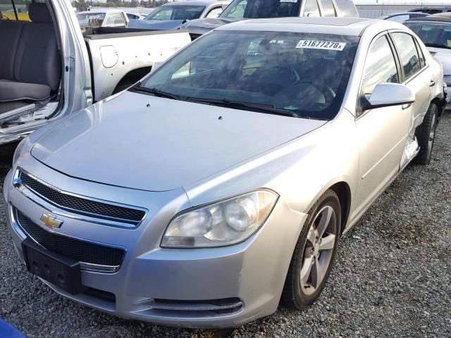 1G1ZD5E03CF352503 - 2012 CHEVROLET MALIBU 2LT SILVER photo 2