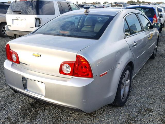 1G1ZD5E03CF352503 - 2012 CHEVROLET MALIBU 2LT SILVER photo 4