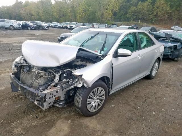 4T1BF1FK1CU163254 - 2012 TOYOTA CAMRY BASE SILVER photo 2