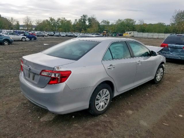 4T1BF1FK1CU163254 - 2012 TOYOTA CAMRY BASE SILVER photo 4