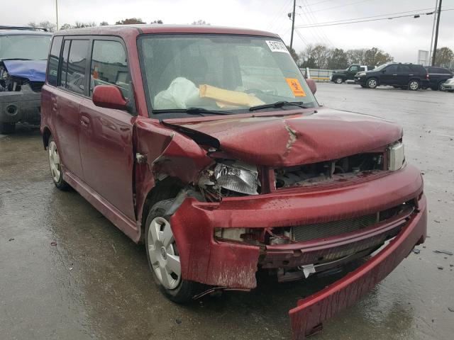 JTLKT334764103468 - 2006 TOYOTA SCION XB Tünd qırmızı foto 1