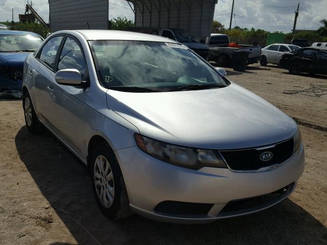 KNAFU4A2XA5116247 - 2010 KIA FORTE EX SILVER photo 1