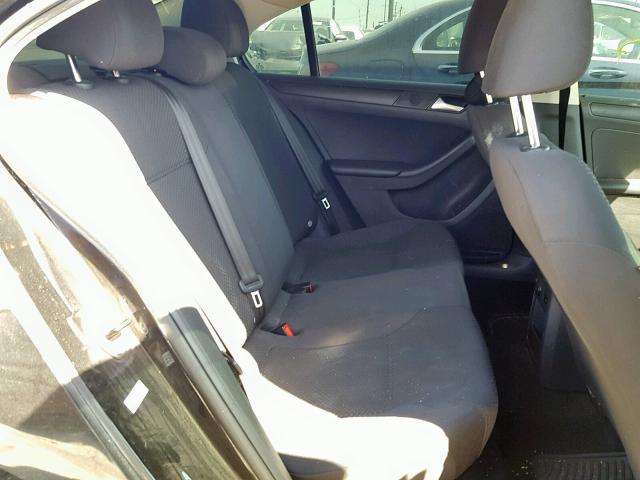 3VW2K7AJ7EM393919 - 2014 VOLKSWAGEN JETTA BASE 黑色 照片 6