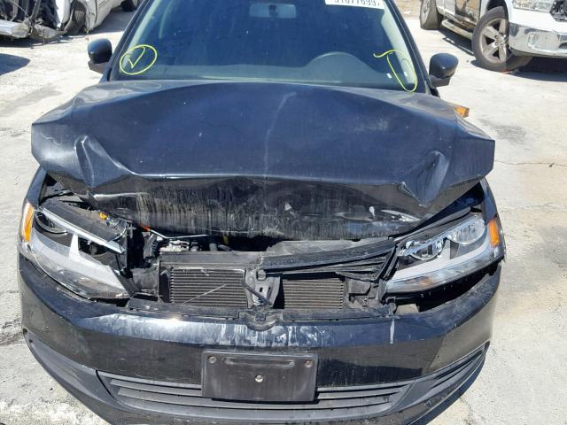 3VW2K7AJ7EM393919 - 2014 VOLKSWAGEN JETTA BASE 黑色 照片 9