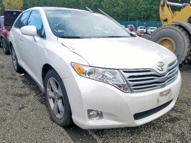 4T3BK11A49U013696 - 2009 TOYOTA VENZA WHITE photo 1