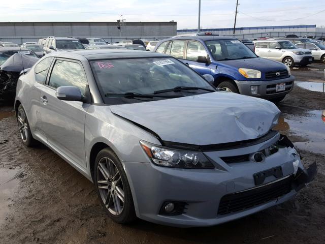 JTKJF5C73D3056312 - 2013 TOYOTA SCION TC ვერცხლისფერი ფოტო 1