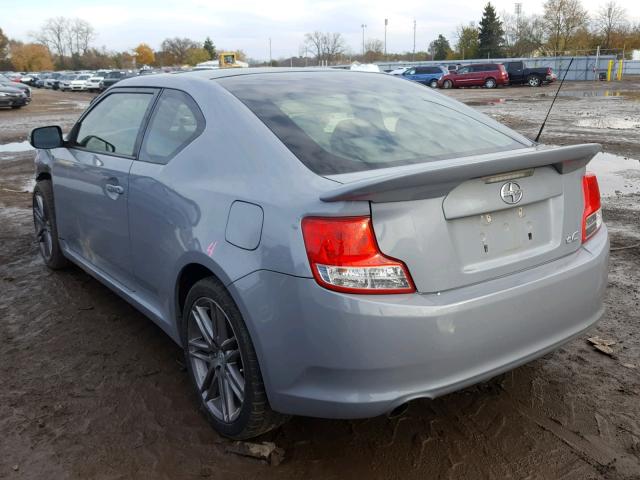 JTKJF5C73D3056312 - 2013 TOYOTA SCION TC ვერცხლისფერი ფოტო 3