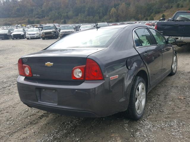 1G1ZB5E13BF212156 - 2011 CHEVROLET MALIBU LS GRAY photo 4