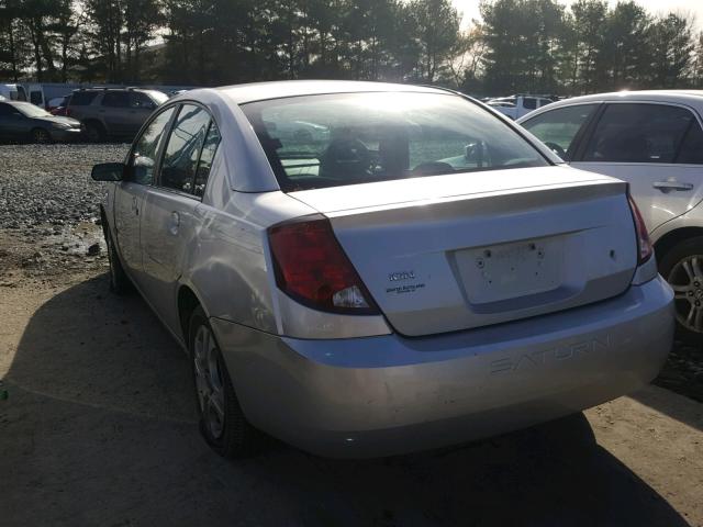 1G8AL52F23Z150616 - 2003 SATURN ION LEVEL SILVER photo 3