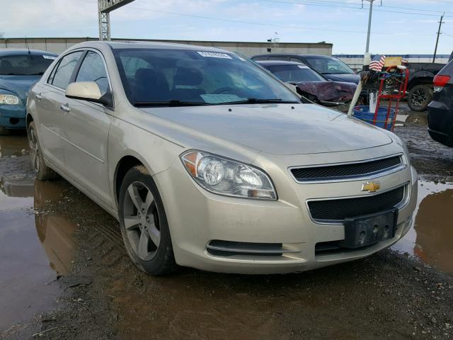1G1ZC5E02CF319110 - 2012 CHEVROLET MALIBU 1LT BEIGE photo 1
