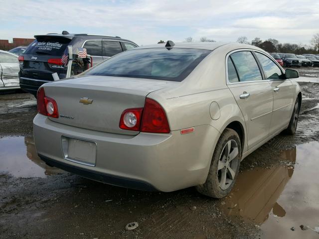 1G1ZC5E02CF319110 - 2012 CHEVROLET MALIBU 1LT BEIGE photo 4
