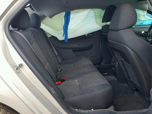 1G1ZC5E02CF319110 - 2012 CHEVROLET MALIBU 1LT BEIGE photo 6