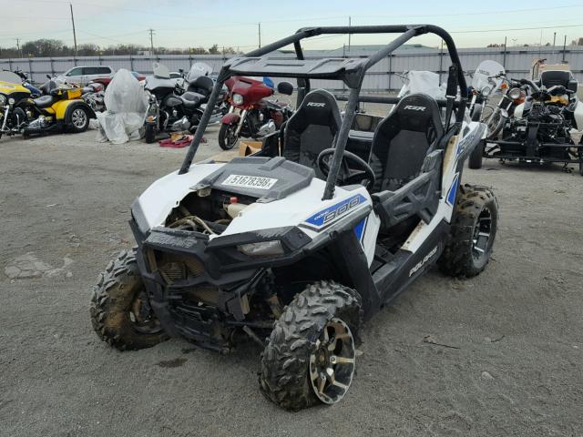 3NSVAA87XJH476272 - 2018 POLARIS RZR 900 WHITE photo 2