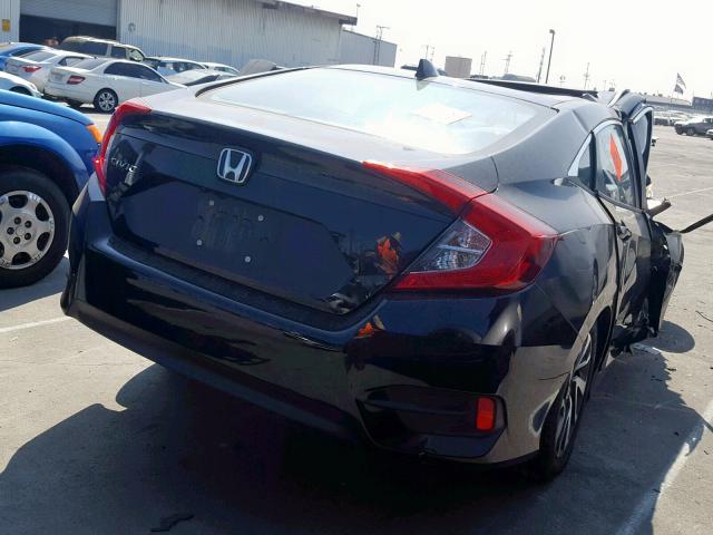 2HGFC2F70JH511742 - 2018 HONDA CIVIC EX BLACK photo 4