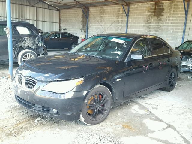 WBANF33586CS37238 - 2006 BMW 525 XI BLACK photo 2