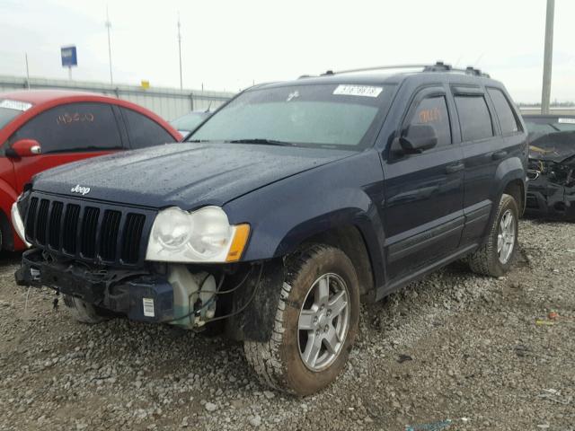 1J4GR48K75C651028 - 2005 JEEP GRAND CHER BLUE photo 2