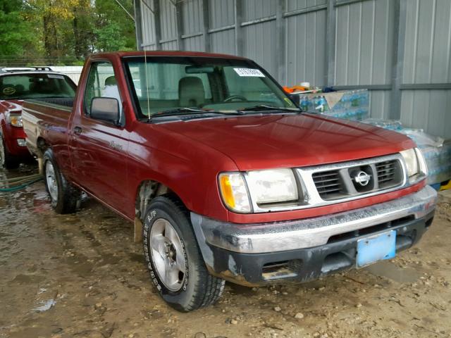 1N6DD21S3YC416200 - 2000 NISSAN FRONTIER X RED photo 1