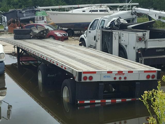 1GRDM9629DH716346 - 2013 GREAT DANE TRAILER FLATBED SILVER photo 3