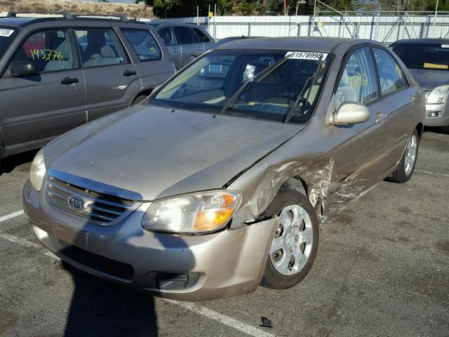 KNAFE122075481202 - 2007 KIA SPECTRA EX GOLD photo 2