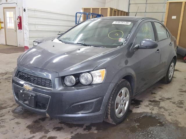 1G1JB5SH5D4123864 - 2013 CHEVROLET SONIC LS 石墨色 照片 2
