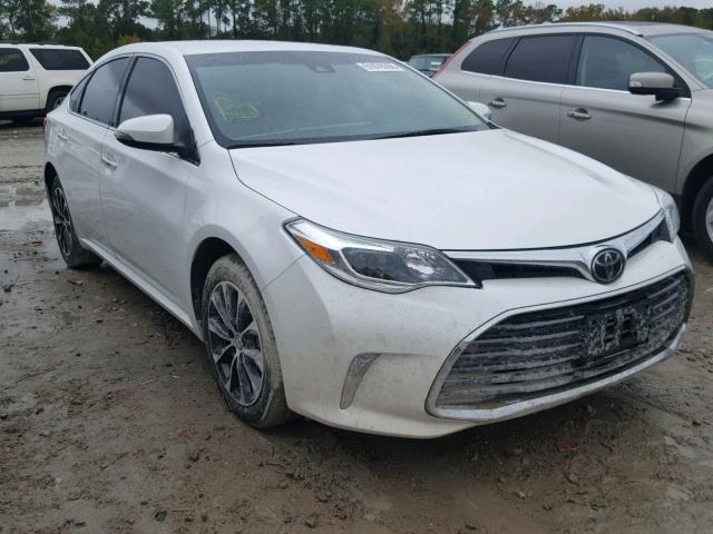 4T1BK1EB0HU261714 - 2017 TOYOTA AVALON XLE WHITE photo 1