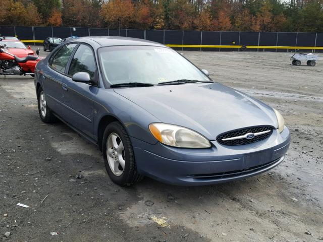 1FAFP55S41G284549 - 2001 FORD TAURUS SES BLUE photo 1