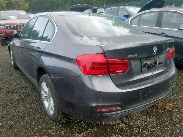 WBA8D9C59HK678357 - 2017 BMW 330 XI GRAY photo 3