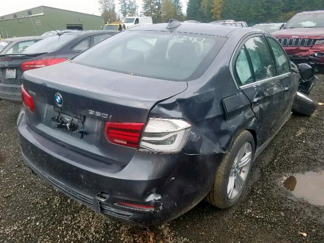 WBA8D9C59HK678357 - 2017 BMW 330 XI GRAY photo 4