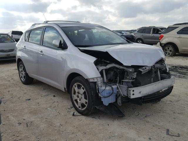 5Y2SM67039Z415621 - 2009 PONTIAC VIBE SILVER photo 1