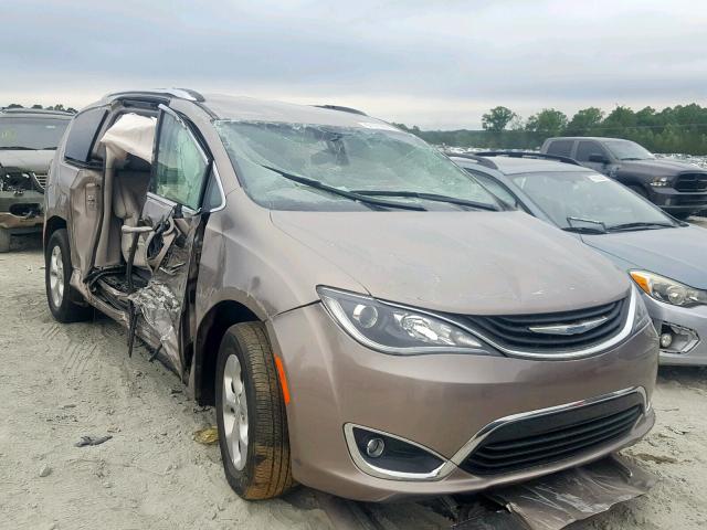 2C4RC1L76JR124763 - 2018 CHRYSLER PACIFICA H BROWN photo 1