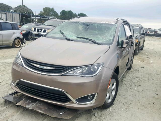 2C4RC1L76JR124763 - 2018 CHRYSLER PACIFICA H BROWN photo 2