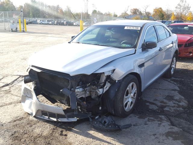 1FAHP2L81DG138936 - 2013 FORD TAURUS POL SILVER photo 2