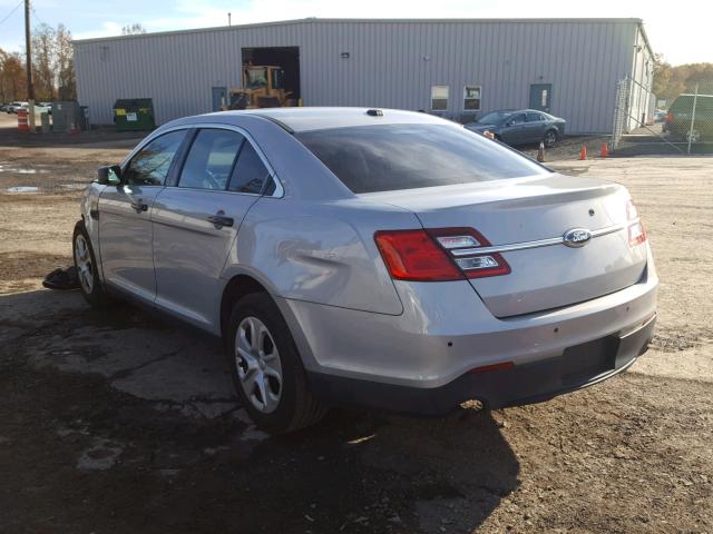 1FAHP2L81DG138936 - 2013 FORD TAURUS POL SILVER photo 3