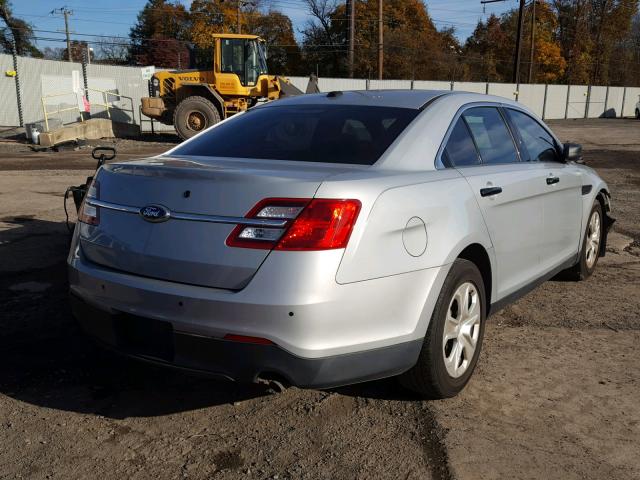 1FAHP2L81DG138936 - 2013 FORD TAURUS POL SILVER photo 4