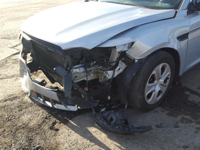 1FAHP2L81DG138936 - 2013 FORD TAURUS POL SILVER photo 9