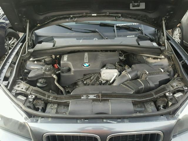WBAVL1C51DVR82685 - 2013 BMW X1 XDRIVE2 CHARCOAL photo 7