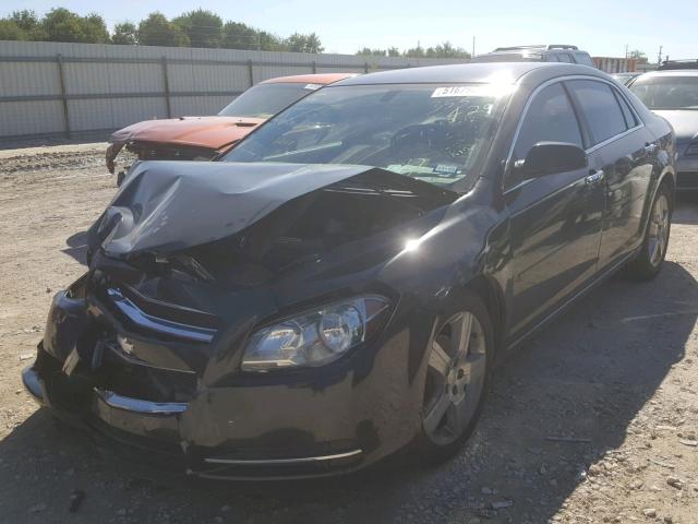 1G1ZC5E06CF355429 - 2012 CHEVROLET MALIBU 1LT შავი ფოტო 2