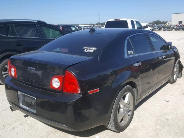 1G1ZC5E06CF355429 - 2012 CHEVROLET MALIBU 1LT შავი ფოტო 4