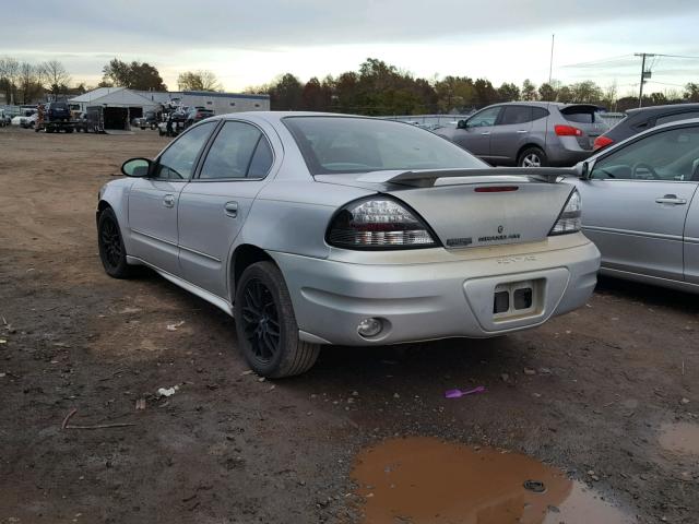 1G2NF52EX4M518307 - 2004 PONTIAC GRAND AM S SILVER photo 3