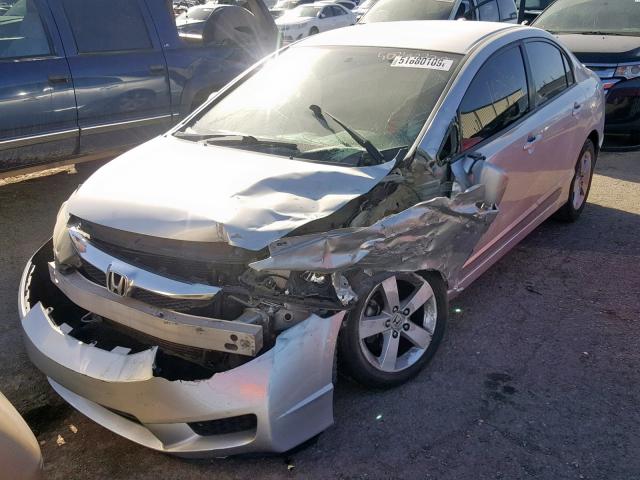 2HGFA166X9H517308 - 2009 HONDA CIVIC LX-S Gümüş foto 2
