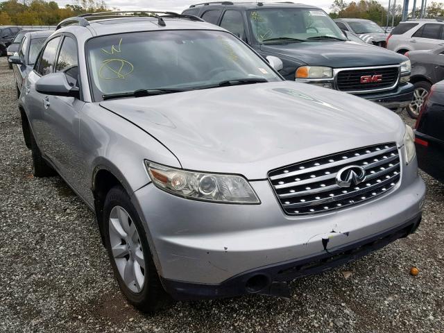 JNRAS08W85X218743 - 2005 INFINITI FX35 SILVER photo 1