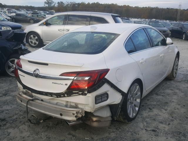 2G4GL5EX5H9170540 - 2017 BUICK REGAL SPOR WHITE photo 4