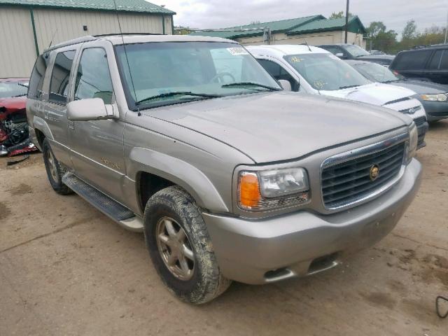 1GYEK13R3YR123499 - 2000 CADILLAC ESCALADE BROWN photo 1