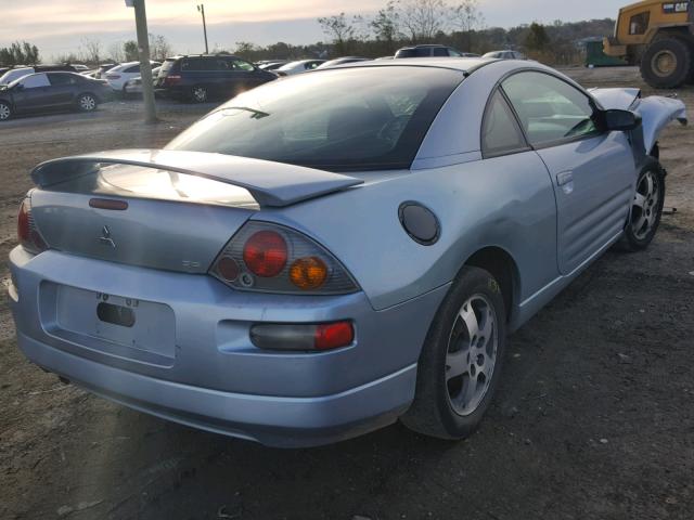 4A3AC44G33E177494 - 2003 MITSUBISHI ECLIPSE GS BLUE photo 4